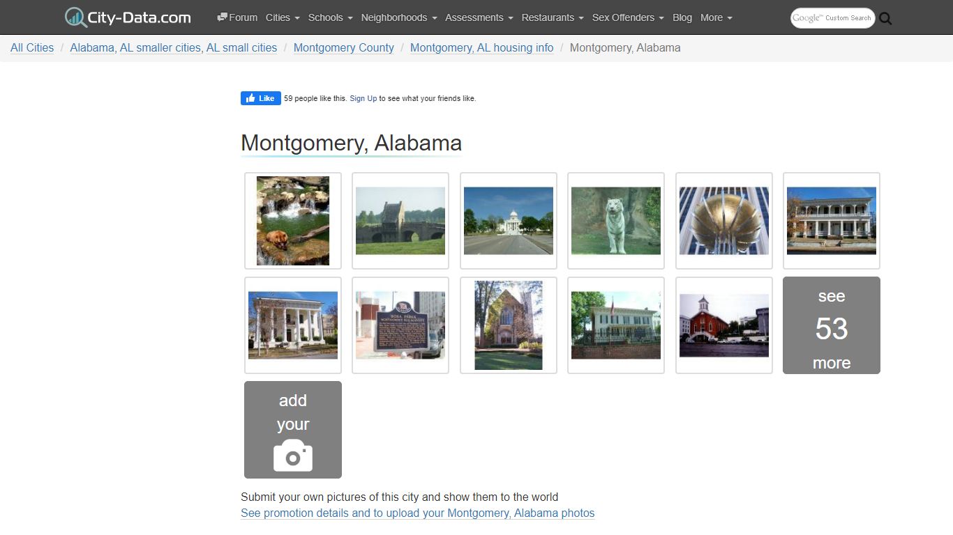 Montgomery, Alabama (AL) profile: population, maps, real estate ...